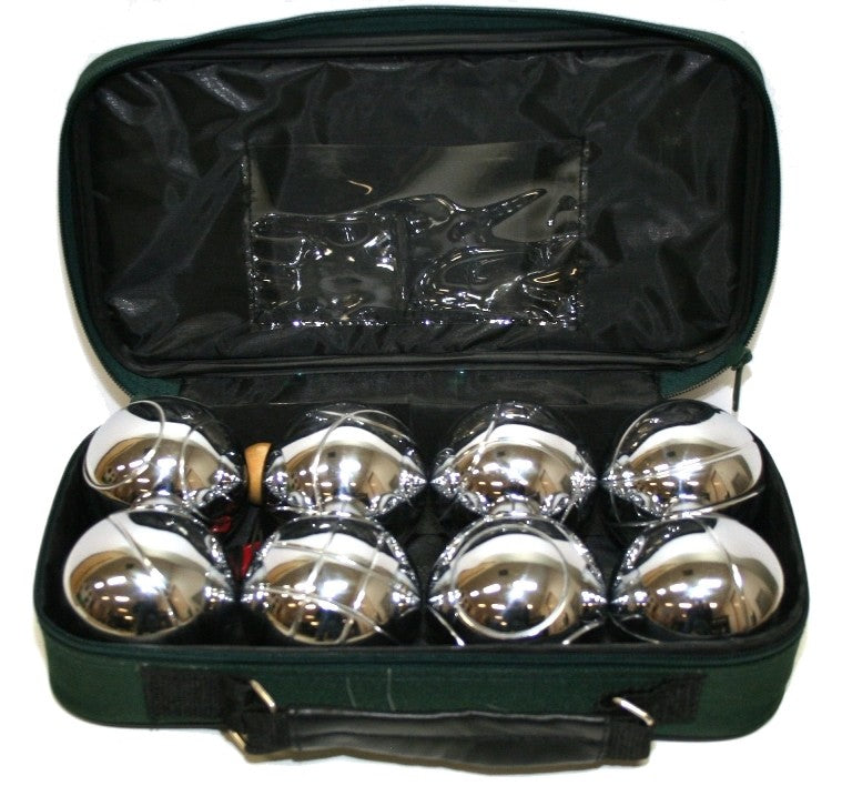 BOCCE SET 8 STEEL BALL WITH CARRY BAG