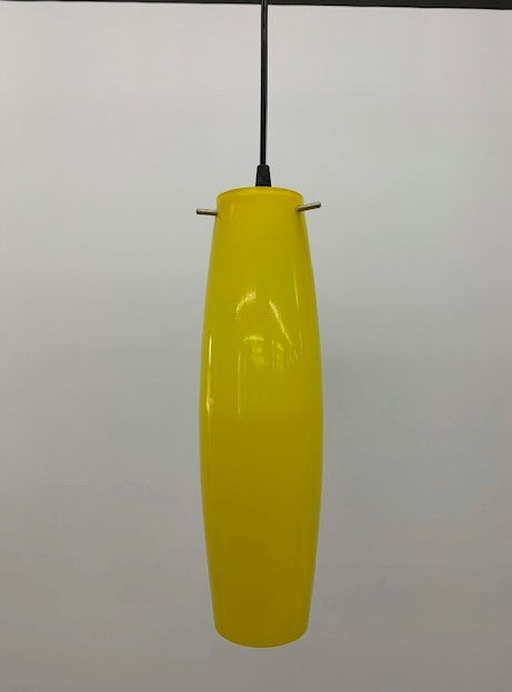 CIGAR SHAPED DIY YELLOW PENDANT