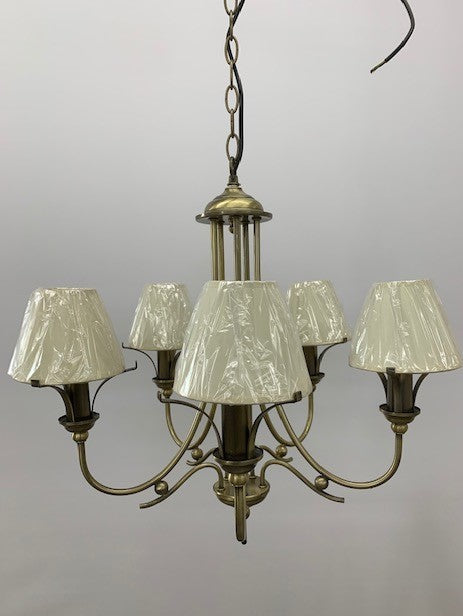 DELL 5LT ANTIQUE BRASS PENDANT (ONE ONLY)