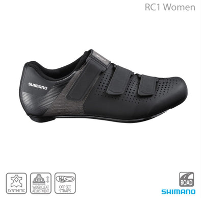 SHIMANO ROAD SHOES RC100W S38 BLK
