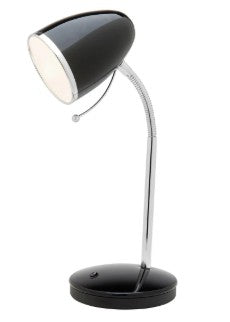 SARA USB TABLE LAMP BLACK