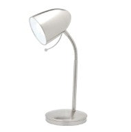 SARA DESK LAMP BRUSHED CHROME