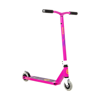 GRIT ATOM SCOOTER 2 PIECE BARS PINK w/100mm WHEELS