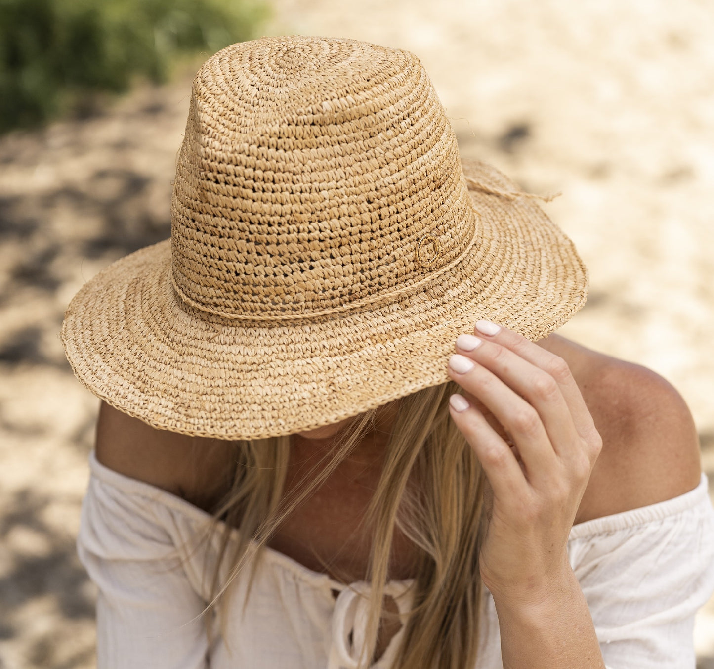 HAT CALLIE PANAMA RAFFIA