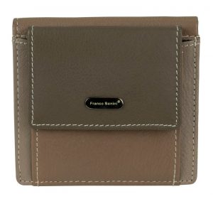 FRANCO BONINI WALLET COIN PURSE MUSHROOM LEATHER