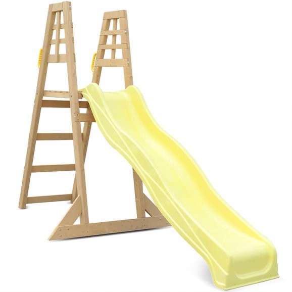 SUNSHINE CLIMB & SLIDE SET YELLOW