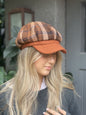 TARTAN BAKER BOY CAP