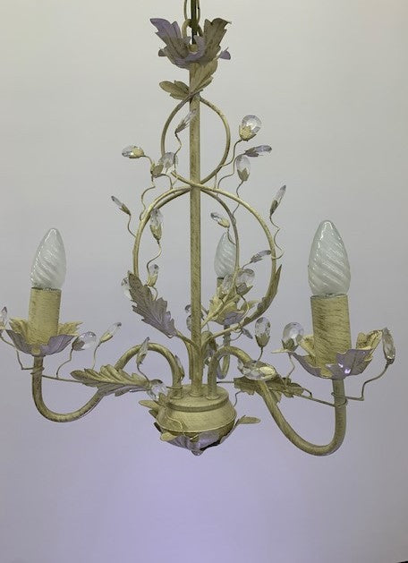 GARLAND 3LIGHT PENDANT BEIGE(ONE ONLY)