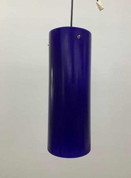 TUBULAR PENDANT DIY COLBALT BLUE(ONE ONLY)