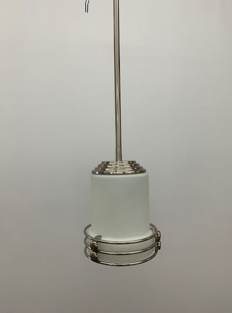 AVANTI 1LT CHROME/GLASS ROD PENDANT(ONE ONLY)