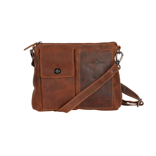 GWL LEATHER SHOULDER BAG GISBORN SANDAL