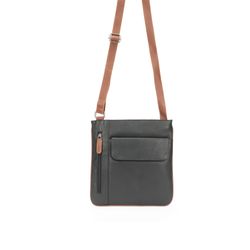 GW PRELUDE CROSSBODY LEATHER BAG BLACK