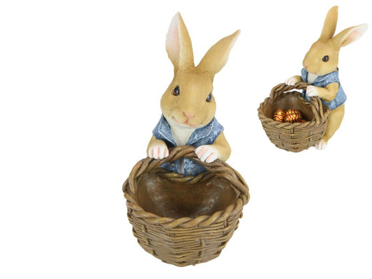 BUNNY RABBIT WITH BASKET