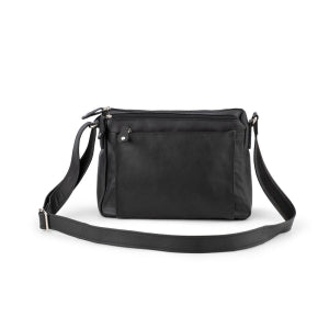 FRANCO BONINI SHOULDER BAG BLACK 5531